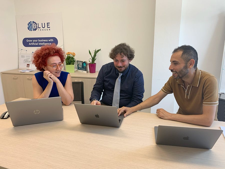 Industry collaboration meeting with BlueTensor.